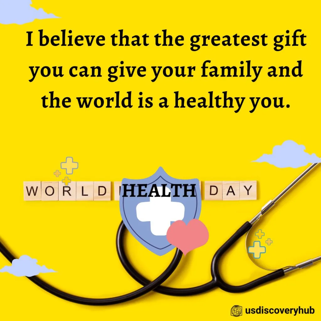 World Health Day posters and quotes