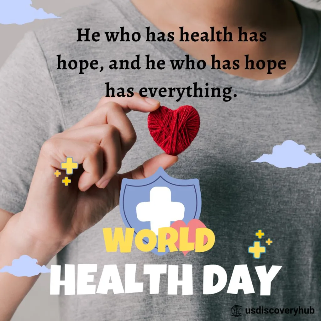 World Health Day posters and quotes